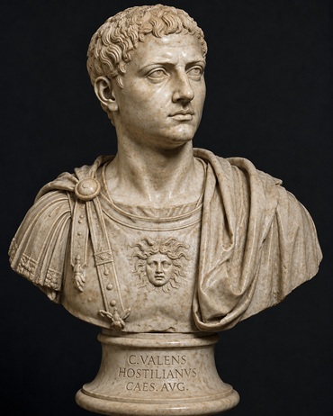 Hostilian portrait